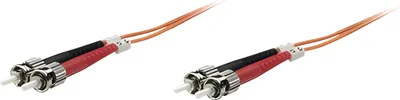 Image de INTELLINET Câble de raccordement fibre optique ST/ST 3m multimode OM2 orange