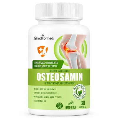 Zdjęcie produktu dla Osteoamin – Codzienna formuła wspomagająca zdrowie stawów i elastyczność – 30 kapsułek