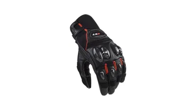 Immagine prodotto di Guanto da uomo LS2 Spark II - nero/rosso [taglia L]