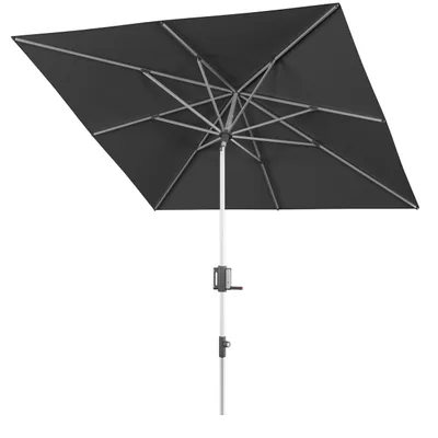 Produktbild von KNIRPS APOLL 240 x 240 cm quadratisch Balkonschirm 7 Farbvarianten Sonnenschirm 200 Dark Grey