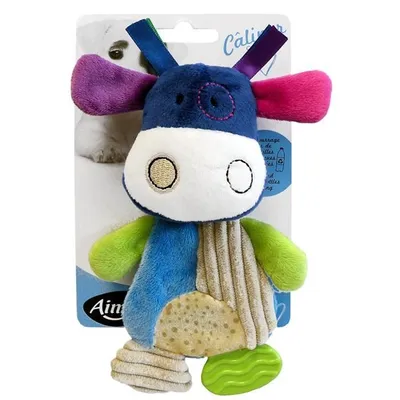 Produktbild von AIME Mini Plüschspielzeug Kuh - Für Hunde - 901614