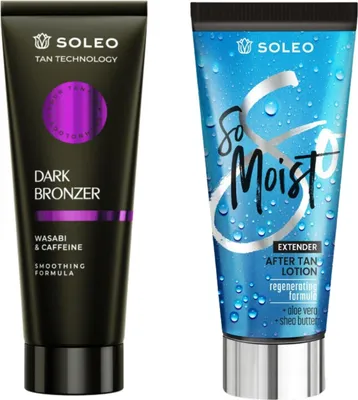 Obrázok produktu pre Soleo Tan Technology Dark Bronzer + So Moist Po Opalaniu