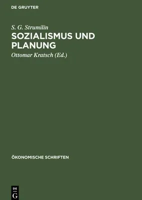 Produktbild von Sozialismus und Planung