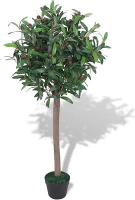 Produktbild von Künstlicher Lorbeerbaum mit Topf 120 cm Grün