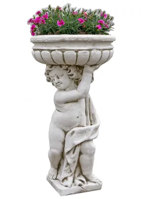 Produktbild von ANTIKES WOHNDESIGN Pflanzschale AWD-PS-016 B:50cm H:93cm