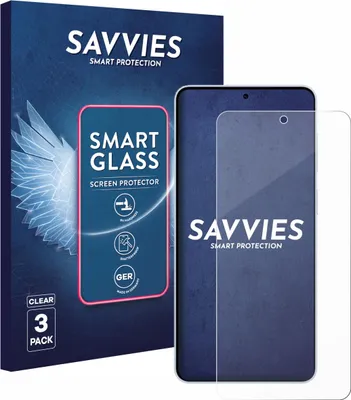 Produktbild von 3x Savvies Schutzglas Folie für Samsung Galaxy S26 Plus 9H Panzer Schutzfolie Glas Displayschutz klar transparent