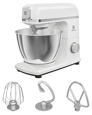 Produktbild von Electrolux E5KM1-4SWB, Standmixer, Weiß, Schlagen, Kneten, Mixen, 1,2 m, 5 l, Drehregler