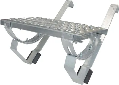 Productafbeelding van Looprooster set voor platte dakpannen 60cm - Veilig en stabiel