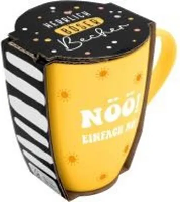 Produktbild von Tasse mit Motivdruck 'Nöö! Einfach Nö!', mit Banderole