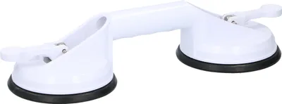 Image de Vivamore poignée d'équilibre, avec ventouses, pour personnes âgées et handicapées, 33 x 12,5 x 7,5 cm, blanc