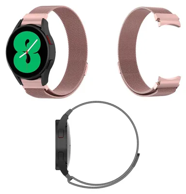 Image de Pour Samsung Galaxy Watch 6 5 4 Normal Pro Classic toutes les tailles Design Tissé