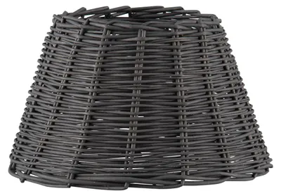 Produktbild von Home Sweet Home Roseau Lampenschirm dunkelbraun - 30 x 20 x 17 cm