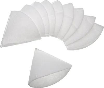 Produktbild von vhbw 10x Kegelfilter für Lüftungsanlage z.B. kompatibel mit Zehnder - Abluftfilter G4, DN 125 Weiß