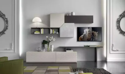 Zdjęcie produktu dla szafka pod telewizor włoskie meble salon kredens szafka ścienna drewno