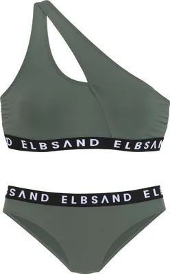 Produktbild von Elbsand Bustier-Bikini oliv Größe 42 Cup C/D