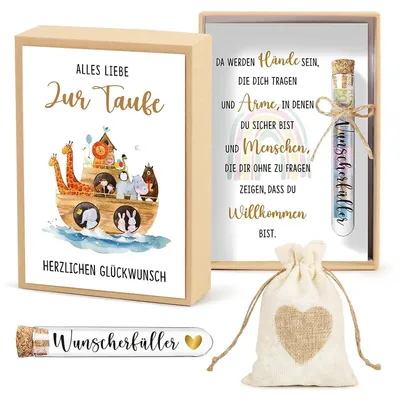 Productafbeelding van Cadeaubox voor Geldgeschenken met Jutesack en Kaarten
