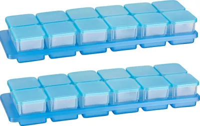 Immagine prodotto di Solidchoice - Mini congelatore per porzioni, 12 contenitori da 0,03 L, ermetici con coperchio