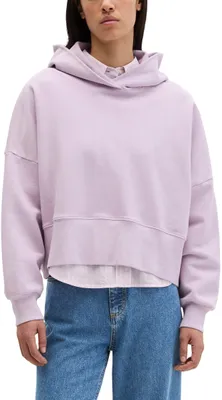 Produktbild von Marc OߴPolo Damen Hoodie Cropped Relaxed Fit, Lila (Dusty Lavender), S