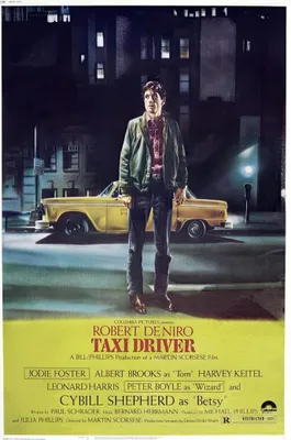 Produktbild von Taxi Driver Poster yellow Taxi + Ü-Poster