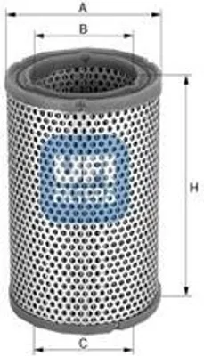 Produktbild von Luftfilter UFI 27.808.00 Filtereinsatz