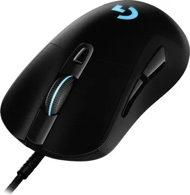 Zdjęcie produktu dla Logitech G 910-004824, Po prawej stronie, Optyczny, USB Typu-A, 12000 DPI, 1 ms, Czarny