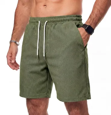 Productafbeelding van Casual Korte Broek - Polyester - Groen