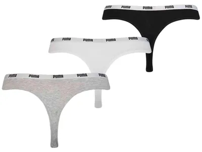 Produktbild von 3er Pack PUMA String white / grey / black XL