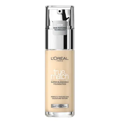 Produktbild von L'Oréal True Match Foundation 30ml | 0.5N Neutral | Flüssiges Make-up mit Hyaluron