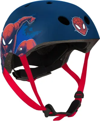 Zdjęcie produktu dla Disney 11142760 Kask rowerowy Spider-Man niebieski/czerwony Gr. 54-58 cm