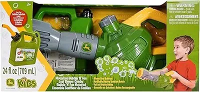 Productafbeelding van TOMY John Deere - Bladblazer met bubbel functie - X470146
