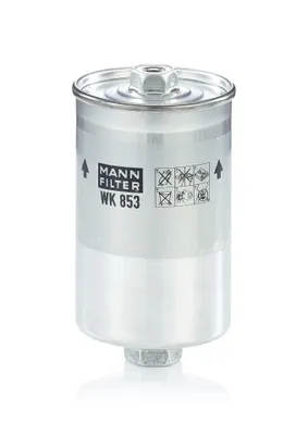Produktbild von Kraftstofffilter MANN-FILTER WK 853 für VW GOLF II (19E, 1G1) Leitungsfilter