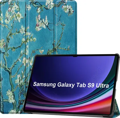 Produktbild von Schutzhülle für Samsung Tab Galaxy S9 Ultra SM-X910 SM-916B 14.6 Zoll Slim Case Etui mit Standfunktion und Auto Sleep/Wake Funktion
