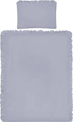 Produktbild von 5-teilige Bettwäsche Belisima PURE 100/135 blau