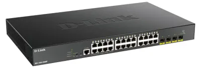 Obrázok produktu pre D-Link DGS 1250-28XMP - Switch - L3 Lite - Smart - 24 x 10/100/1000 (PoE)