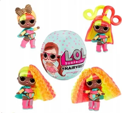 Produktbild von MGA Entertainment Minipuppe L.O.L. Surprise! #Hairvibes Tots Series A, Mädchen