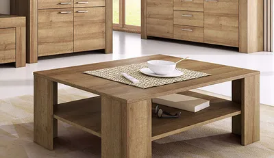 Immagine prodotto di Tavolino da salotto Tavolino da salotto 103x63cm rovere riviera