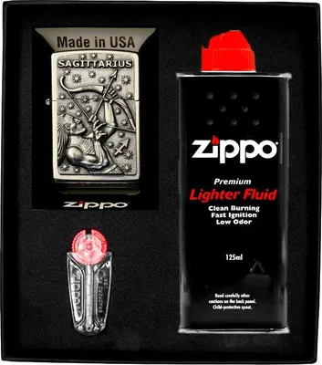 Obrázok produktu pre Sada zapaľovačov ZIPPO ZODIAC SAGITARIUS strzelec dar No1