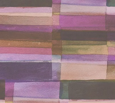 Produktbild von Aquarell-Tapete Rosa Violett Bunt - Künstlerische Kacheloptik - livingwalls Vliestapete modern (KG-175245)