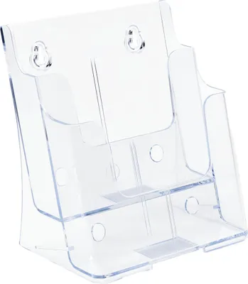 Produktbild von Magnetoplan LHPA521 Prospekthalter ''Classic'', A5 Hochformat, 2 Fächer