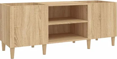 Obrázek produktu pro vidaXL Sonoma dubová skříň na desky 121 x 38 x 48 cm materiál na bázi dřeva