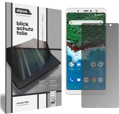 Produktbild von Schutzfolie für BQ Aquaris X2 Pro Blickschutzfolie matt Folie Display Schutz