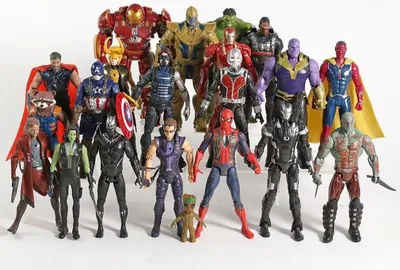 Obrázek produktu pro Obrovský set figurek Avengers se světlem 21Ks - (K72173)