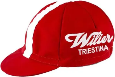 Produktbild von Wilier Vintage Kappe Rot  Mann Rot One Size