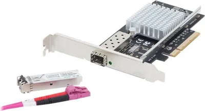 Immagine prodotto di DIGITUS DN-10161 DIGITUS Porta singola PCI Express 10 Gigabit SFP