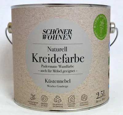Produktbild von Naturell Kreidefarbe Küstennebel 2,5 l