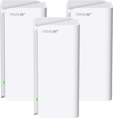 Obrázok produktu pre Tenda MX21 Pro 3-pack Tri-band 2.4 GHz 5 6 Wi-Fi 6 802.11ax White - 2,4 Gbps