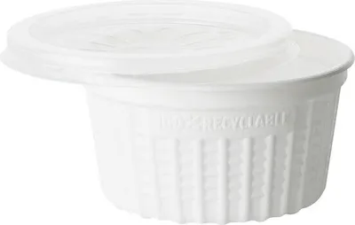 Produktbild von 25x Suppenbecher thermoisolierend inkl. Deckel SOUP TO GO PP 350 ml weiss