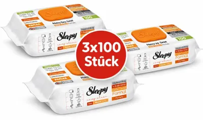 Zdjęcie produktu dla Sleepy Easy Clean Pomarańczowy 3 x 100