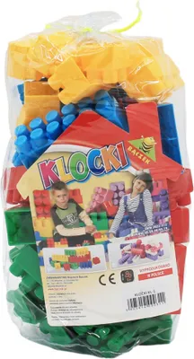 Image de Blocs de construction pour enfants 50 éléments 28 mm Produit polonais