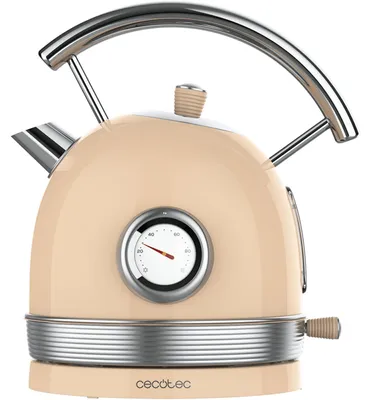 Image de Bouilloire électrique Cecotec Thermosense 420 Vintage Beige Clair